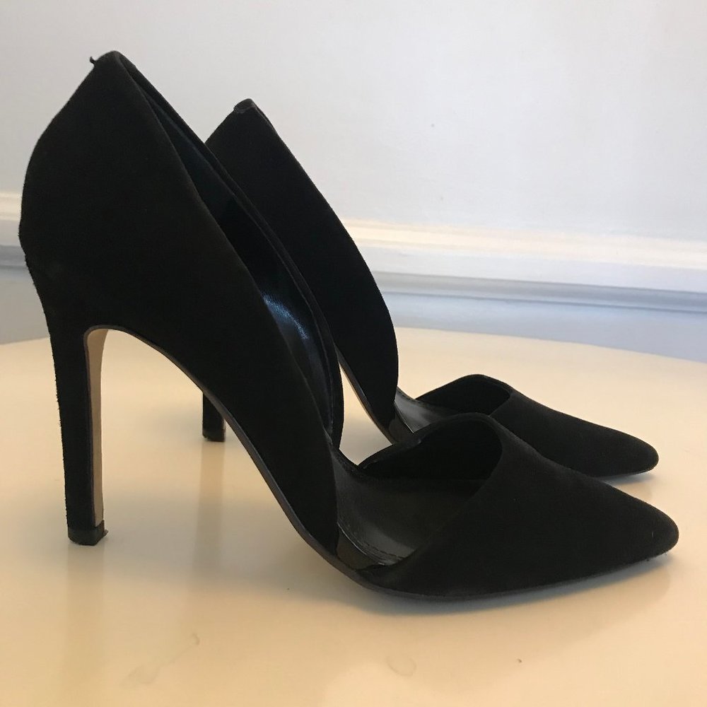Banana Republic d'orsay stiletto heels black 7